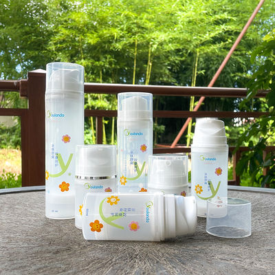 kopen 30 ml 100 ml luchtloze pompfles Gezichtscrème Fles Foundation Pompfles luchtloze verpakking Cosmetica online manufacture