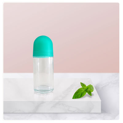 Glas 50 ml rolfles Doorzichtige rolfles voor deodorant en cosmetica
