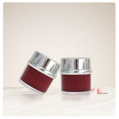Aanpasbare plastic cosmetische potten 30 ml pot van gezicht crème crème container