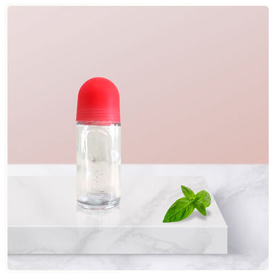 50 ml glazen rol op deodorant flessen Plastic hervulbare rolball parfum