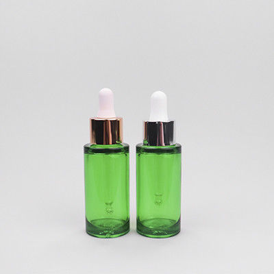 30cc PETG Groene Dropper Fles Luxe Dropper Flessen Met Squeeze Top