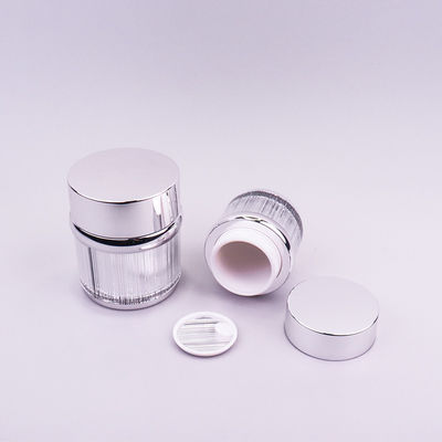 Uitstekende 30g 50g acryl cosmetische pot voor oogcrème met aangepaste kleur