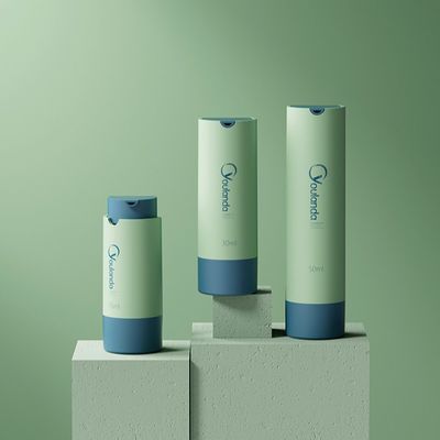 15 ml 30 ml 50 ml plastic luchtloze fles lege hervulbare luchtloze pomp flessen op maat
