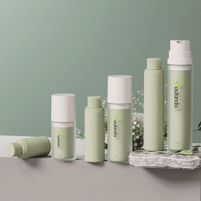 Airless Bottle Body Lotion PET 50 ml Airless Pump Flasjes Set Plastic Recyclable huidverzorging verpakking