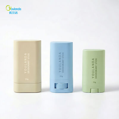 Custom 15g 20g Deodorant Stick Container Twist Leeg Draagbare Cosmetische Stick Voor Deodorant