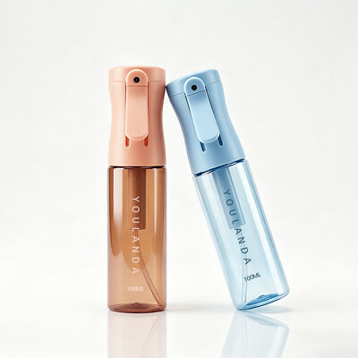 100 ml PET-materiaal Multi-Color Continuous Spray Flask met slot Hervulbare mistsprayer voor toner en reiniging