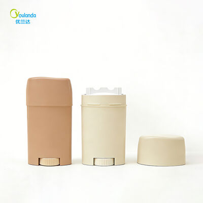 PP Deodorant Stick Container Antiperspirant Plastic Cosmectic Packaging Eco Friendly Deodorant Tubes